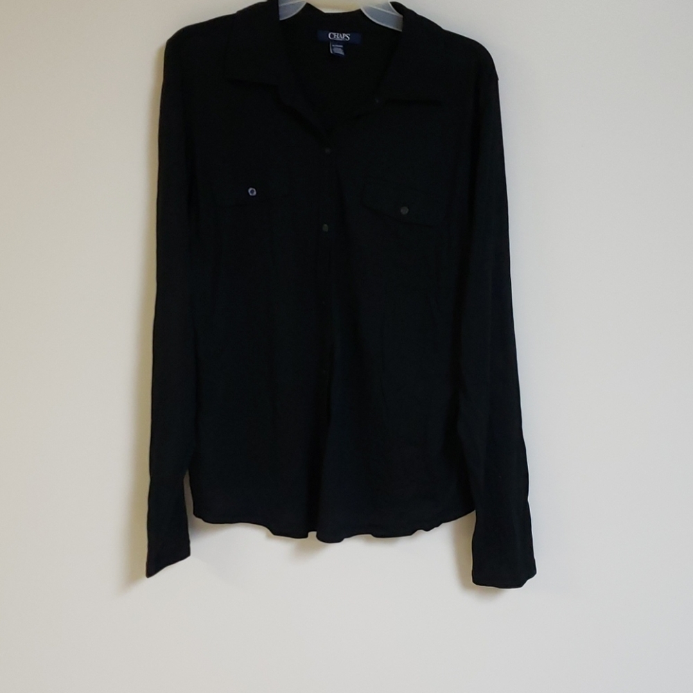 Button up shirt.